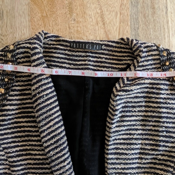 Potter’s Pot Striped Blazer - Picture 2 of 6